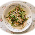 ☆AMR☆'s cooksnap of when they made 豆苗＆ちくわ＆ベーコンの白だし炒め.