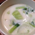 ガッツキ虫's cooksnap of when they made 簡単ﾄﾛﾄﾛ♥青梗菜のｸﾘｰﾑ煮♪.