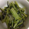 ひなちゃん2号's cooksnap of when they made ✿小松菜とじゃこのめんつゆ炒め✿.