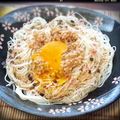 シャア専用料理長's cooksnap of when they made 簡単 納豆うどん そうめんでも.