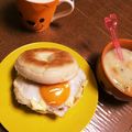 Harx's cooksnap of when they made 簡単ランチ♪　ベーグルサンド.