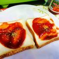 純ちゃん♡'s cooksnap of when they made 即席ピザソースでピザトースト 簡単15.