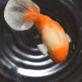 クックEZ8TNP☆'s cooksnap of when they made ☆金魚☆大根&人参おろしアート.