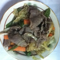 ニンニクすりおろし's cooksnap of when they made 牛肉といろいろ野菜の焼肉のタレ炒め.
