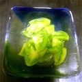 shinrimyu's cooksnap of when they made 即席ビニール袋ひとつで青トマトの浅漬け.