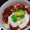 黒沢さんww's cooksnap of when they made 漬けまぐろとアボカドとろろの丼.