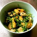 えっぺ★'s cooksnap of when they made 豆苗とササミのふんわり卵炒め.
