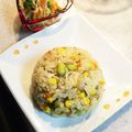 鳳蝶Ageha's cooksnap of when they made ゴボウのプチプチ間食　炊きこみピラフ.