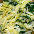 ねこっぱ☆'s cooksnap of when they made ニラとジャガイモの激うま炒め.