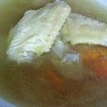 二又にゃんこ's cooksnap of when they made 鶏手羽スープ.
