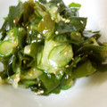 sayaka58's cooksnap of when they made わかめときゅうりの和え物.