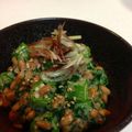 みつぴろ's cooksnap of when they made オクラとモロヘイヤのとろとろ納豆♪.
