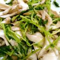 手作り★ママ's cooksnap of when they made 豆苗と舞茸のおひたし.