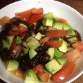 はくはくママ's cooksnap of when they made アボカドともずくの三杯酢　　　　　　　　.