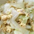 ちまろくさん's cooksnap of when they made キャベツとシーチキン炒めon卵.
