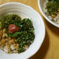 しのばぁたん's cooksnap of when they made ねばとろ３兄弟.