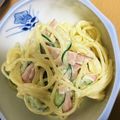 プーチョコラ's cooksnap of when they made スパゲティサラダ.