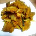 JASA's cooksnap of when they made 南瓜とベーコンのガリバタ炒め♪カレー風味.