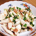 kyoko3824's cooksnap of when they made ササミとかいわれの梅あえ.