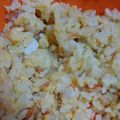 ばうくーむ's cooksnap of when they made レンジde簡単♡やみつき卵チャーハン.