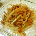 Ｍｒ．ポテトヘッド's cooksnap of when they made もやし、豚肉、タケノコ、の簡単おかず.