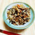 しじみごはん's cooksnap of when they made 炊飯器で簡単☆五目ひじきごはん.