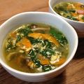 になべっち's cooksnap of when they made モロヘイヤとベーコンのコンソメスープ*.