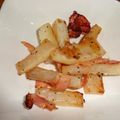 堕天使M's cooksnap of when they made 大根とベーコンのごま油炒め.