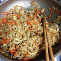 港UV's cooksnap of when they made いつもの常備菜　切り干し大根とツナの煮物.