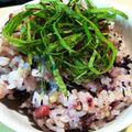 たろべえ2000's cooksnap of when they made ひじき梅ご飯.