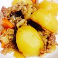Cats★☆'s cooksnap of when they made 圧力鍋とめんつゆで簡単♪～肉じゃが～.
