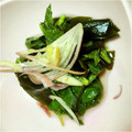 スーティー's cooksnap of when they made さわやかぁ～♪モロヘイヤとわかめの酢の物.
