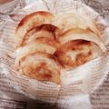 新米ぉ母さん's cooksnap of when they made ☆はちみつスイートポテトのおやつ餃子☆.