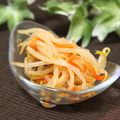 ぽっぽぺぺ's cooksnap of when they made 美味しいもやしのナムル.