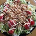 つちぶた７７'s cooksnap of when they made ☆楽安☆うどんサラダ.