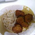 ころろーる's cooksnap of when they made ★簡単★豚コマで一口トンカツ.