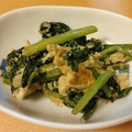 あやめmi's cooksnap of when they made ほうれん草の卵炒め.