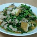 mie73's cooksnap of when they made 即完成！小松菜と厚揚げ、豚肉のサッパリ煮.