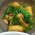olive11's cooksnap of when they made 豆苗とうすあげのおひたし.