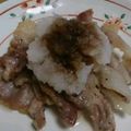 どらパンダ's cooksnap of when they made 豚こまのカリカリ大根おろしがけ.