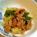 進ママ's cooksnap of when they made ＊豚肉＊小松菜の中華炒め.
