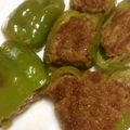 未知歌's cooksnap of when they made 中華風♪ピーマンの肉詰め.
