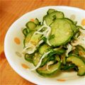 のりぞ～♪'s cooksnap of when they made きゅうりとじゃこの酢の物.