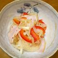 章と碧のごはん's cooksnap of when they made さっぱり☆玉ねぎとパプリカとハムのマリネ.