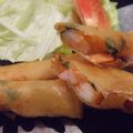 iyo＊'s cooksnap of when they made ぷりぷりエビ春巻き☆.