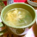 ごんちぇ's cooksnap of when they made ｳｪｲﾊﾟｰで！オクラと玉ねぎのスープ.