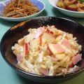 みそじーさん's cooksnap of when they made 白菜とリンゴのハムサラダ♪生姜醤油風味.