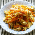 Satoco❋'s cooksnap of when they made お弁当にも☆人参と油揚げの炒め煮.