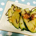 鈴子☆'s cooksnap of when they made 梅、きゅうり塩昆布のさっぱりあえ.