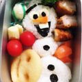 ゆまいけん's cooksnap of when they made オラフのお弁当.